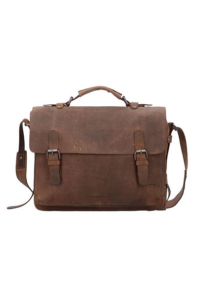 Harold's Antike Aktentasche Leder 38 cm