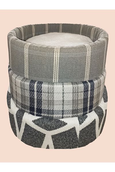 Patiderm Plus Sponge Bagel Cat Dog Bed - Mixed Color