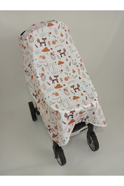 Wenaris غطاء عربة أطفال من الموسلين