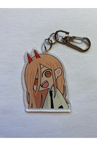 Hara Company Chainsaw Man Anime Power Anime Breloc/ornament pentru geanta