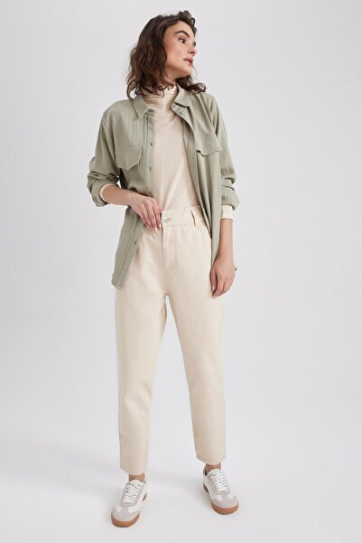 DeFacto Baggy Gabardin %100 Pamuk Pantolon S2790az23sm
