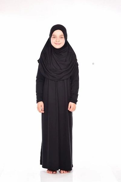 ZAHRANUR HİJAB CHILDREN'S PRAYER DRESS (CHILDREN'S PRAYER AND PRAYER DRESS)