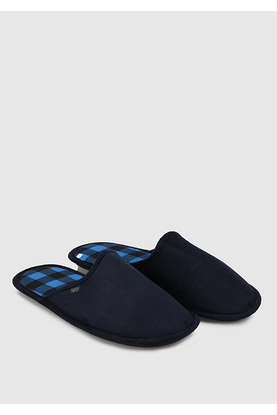 Twigy Men's Navy Blue House Slippers