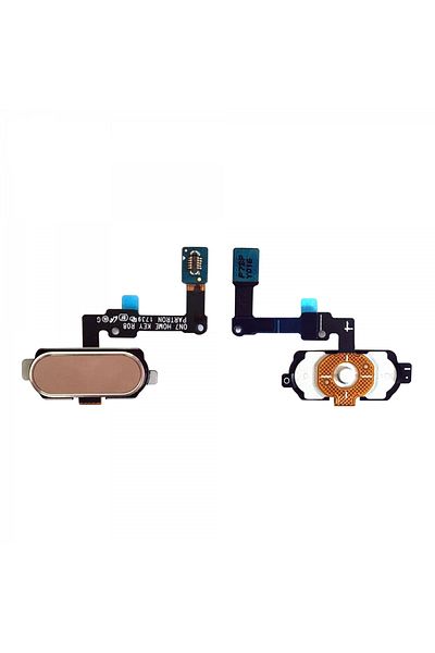 Nettech Samsung Galaxy G570 J5 Prime Teknonet Home Key - Gold