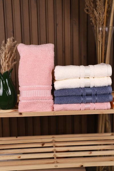 Özdilek Colourist 6-Piece High Water Absorbency Cotton Kitchen Towels - 30*50