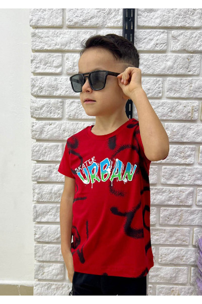 KAMİKAM Ποιοτικό ανδρικό παιδικό μπλουζάκι (T-Sirt)