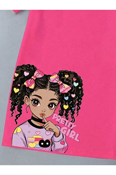 Machetta Παιδικό σχέδιο εμπριμέ φόρεμα / τουνίκ για κορίτσια