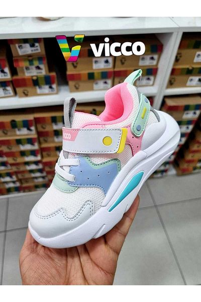 Vicco PANTOFI SPORT ALBI PENTRU PĂSĂRĂ LIGHT