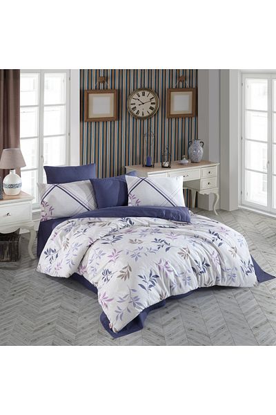 Hobby Ranforce Single Duvet Cover Set - Belen Blue