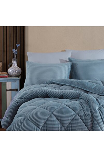 Hobby Premium Soft Single Duvet Set Indigo