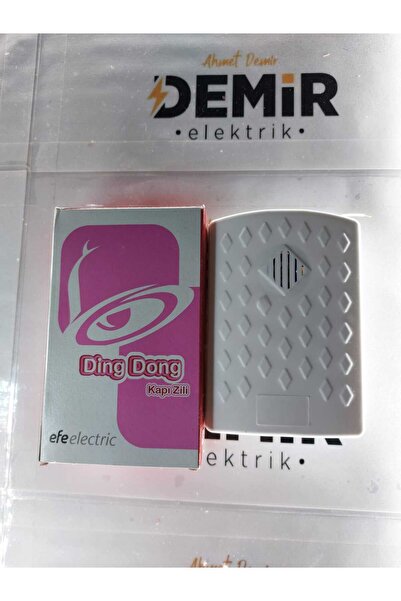 Home DEMİR ELEKTRİK - DİNG DONG ZİL PİLLİ