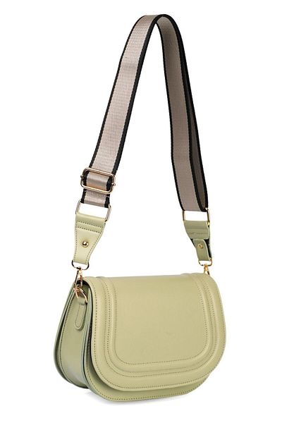 YOGII Geantă de umăr și de umăr pentru femei model olive, piele artificială impermeabilă, cincisprezece opțiuni de culoare diferite VIP