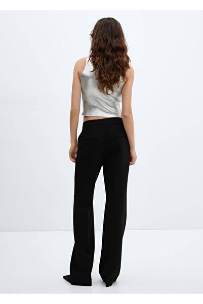 MANGO Woman Bluză tricotată metalizată