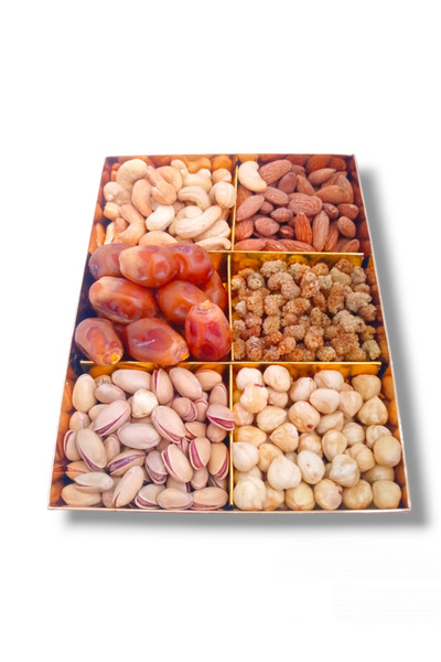 ÇITIR TEZGAH Lüx Karışık Kuruyemiş Hurmalı ve Dutlu 400 GR