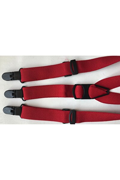 VELİLA Çocuk Pantolon Askısı Kırmızı