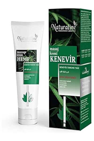 Naturaline kenevir tohumu yağı masaj kremi