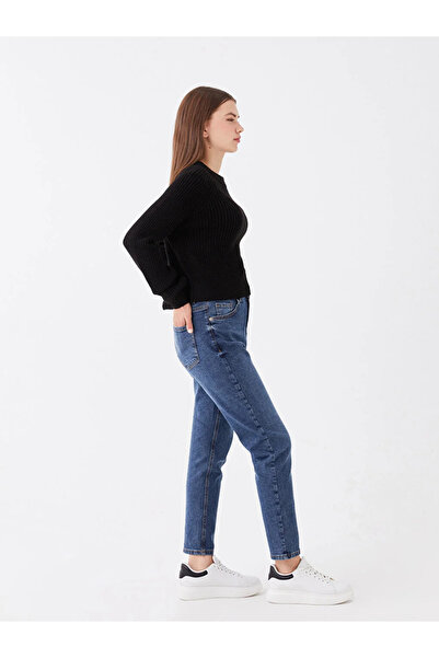 LC Waikiki LCW Jeans Yüksek Bel Slim Mom Kadın Jean Pantolon