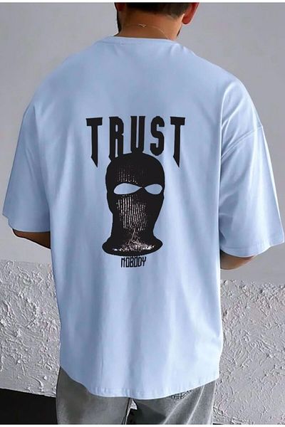 BENROMA 1 προϊόν είναι δώρο για αγορές 6 και άνω Trust Printed Unisex Oversize T-shirt