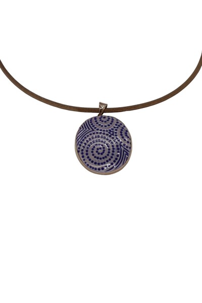 Hedea قلادة برونزية من حجر الروح