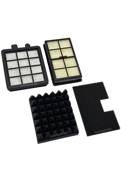 Supurgeavm Set de filtre Al 606sm Hepa și burete - Aspirator compatibil