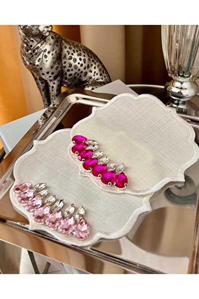 Atelier La Belle 2’li Taş İşlemeli Kahve Yanı Sunum Peçetesi