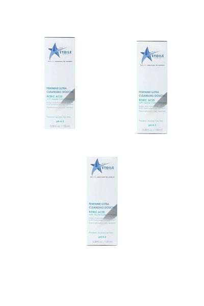 Etoile Women's Ultra Cleaning Douche - 100ml, 3 PCS