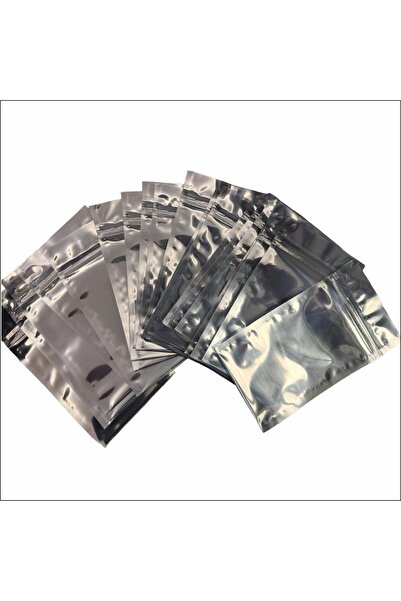 NPO ESD7612 76*127mm 10¹¹ohm 0,076mm Kalınlık Antistatik ESD Kilitli Poşet 100'lü Paket