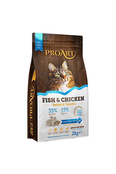 proart Yetişkin Kedi Balıklı Ve Tavuklu Kuru Maması 2 Kg