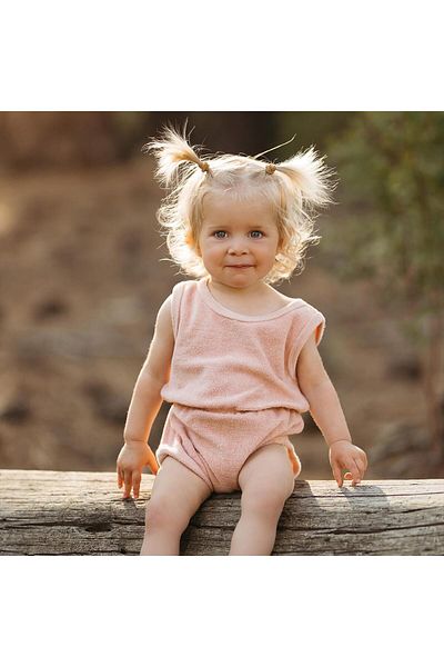Antebies Pink Powder Colored Elastic Body Design