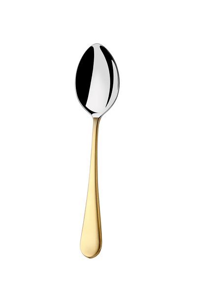 Narin Epsilon Dessert Spoon - Matt Gold - 12 Pieces