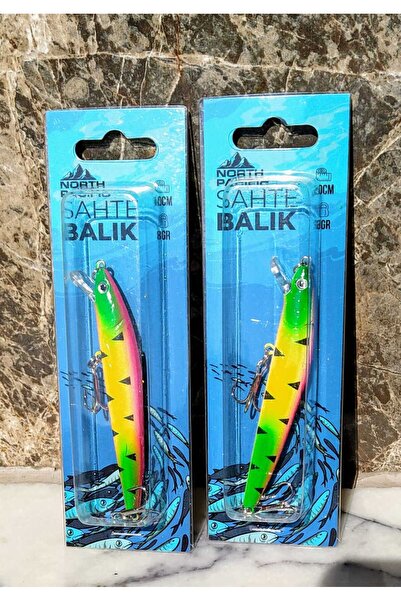 North Pacific 10cm 8gr Sahte Yem İkili paket 2 Adet