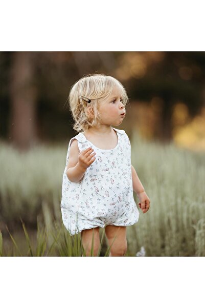 Antebies Carrot Field Jumpsuit with Balloon Sleeves
