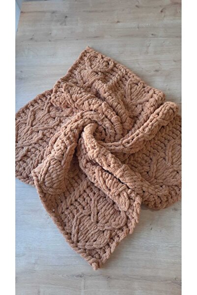 Alize El yapımı puffy bebek battaniyesi