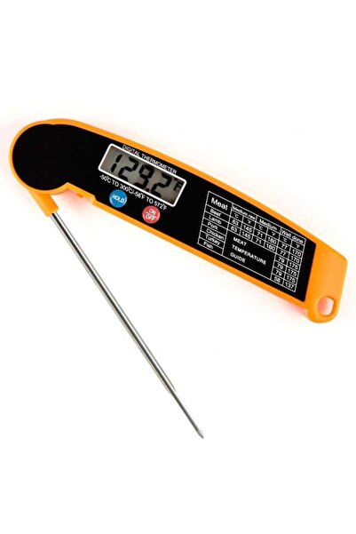Temiz Pazar Mutfak için Termometre - Katlanabilir Dijital Gıda Termometresi
