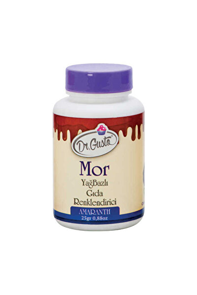 Dr. Gusto Toz Gıda Boyası Yağ Bazlı Toz Mor 25 gr