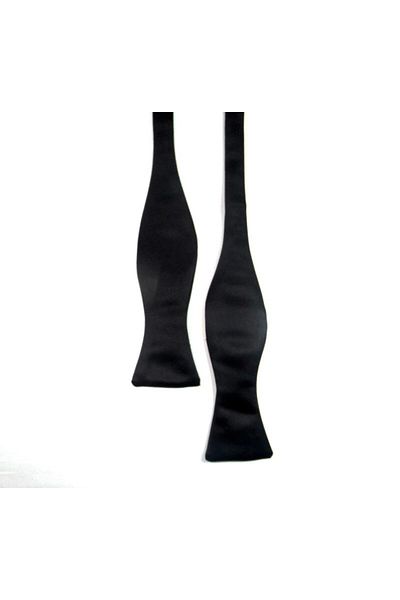 Sade Kravat Tie-Up Black Bow Tie P001