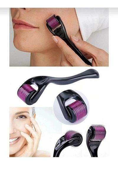 THREESTEP Titanium Tip 540 Needle Derma Roller 0.75 Mm Needle