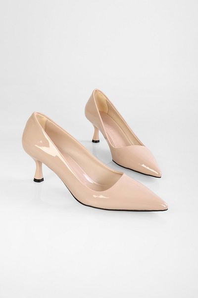 Shoeberry Damen Javier Skin Lackleder Stiletto