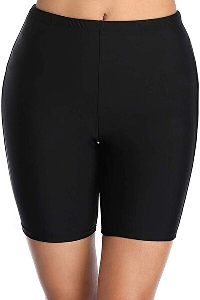 Remsa Mayo Women's Sea Pool Swimsuit Shorts Tights 2360 Midi Black