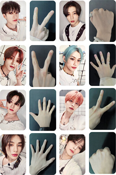 Altun Stray Kids "Rock Star" Double Side ver. 8'li Fotokart Seti