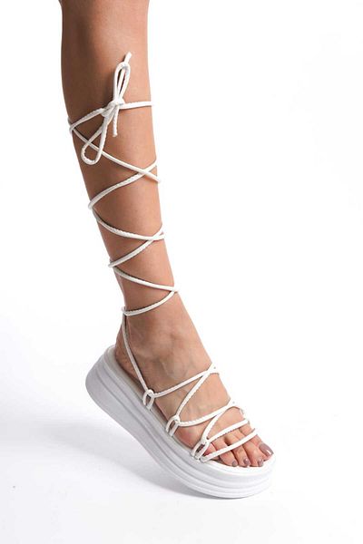 SEEM & BE High Sole Ankle Strap Women's Sandals 5 Cm