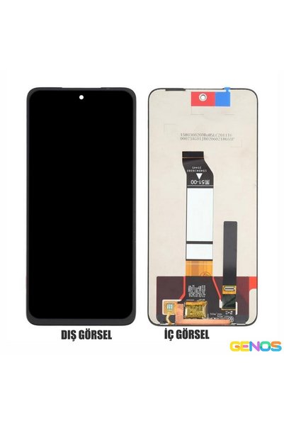 Genos Xiaomi Redmi Note 10 5G Uyumlu Lcd+Dokunmatik (Siyah) (SN808799)
