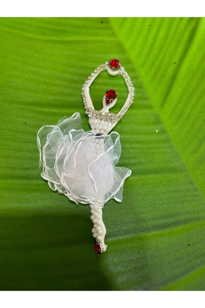 Gönülden Tasarım 13X6 سم حجر الخرز التطريز راقصة الباليه فتاة التطريز الخياطة التبعي