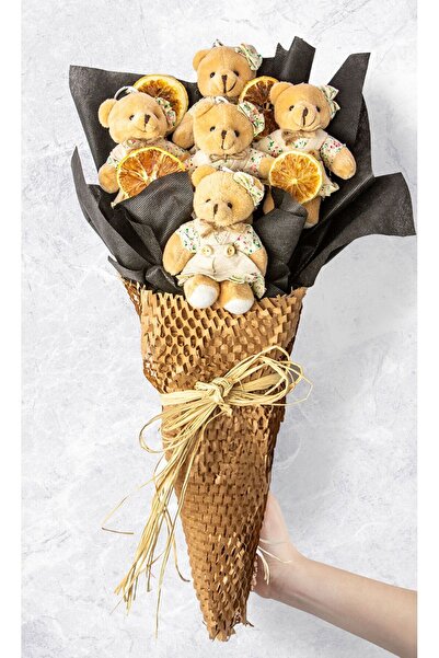 ATÖLYE247 Ayıcık Buketi Hediye Seti