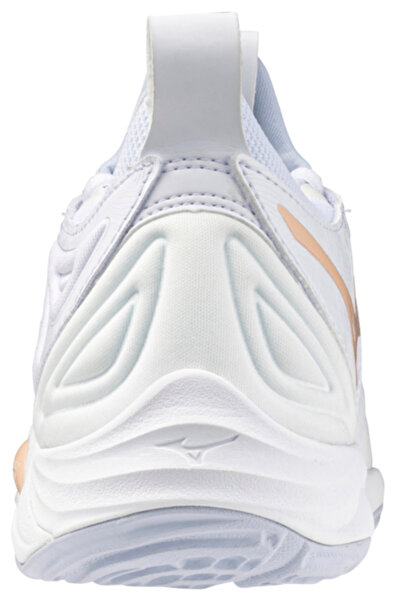 MIZUNO Wave Momentum 3 Kadın Voleybol Ayakkabısı BeyazMavi