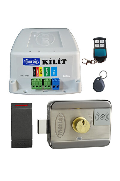 MERTER KİLİT Merter Mak3bk Uzaktan Kumandalı Bahçe Tipi Akıllı Kilit