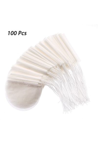 TALAY Shake Tea Bag Round Empty Unscented 7.5 cm 100 Filter Coffee Bag