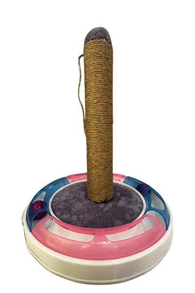 SENNEDİLERSEN Tunnel Ball Toy Cat Scratch 45 cm Mixed Color