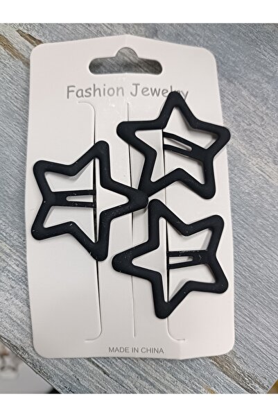 GALAXYBUTIQUE Σετ αγκράφες με αστέρια 3 τεμαχίων