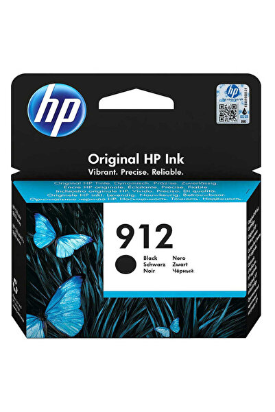 HP 912-3yl80ae Siyah Kartuş